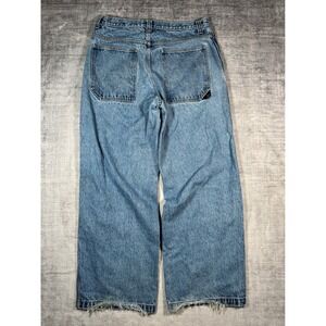 Randy River Jeans Mens 34x32 Blue Vintage Y2K Wide Leg Baggy Skater Grunge